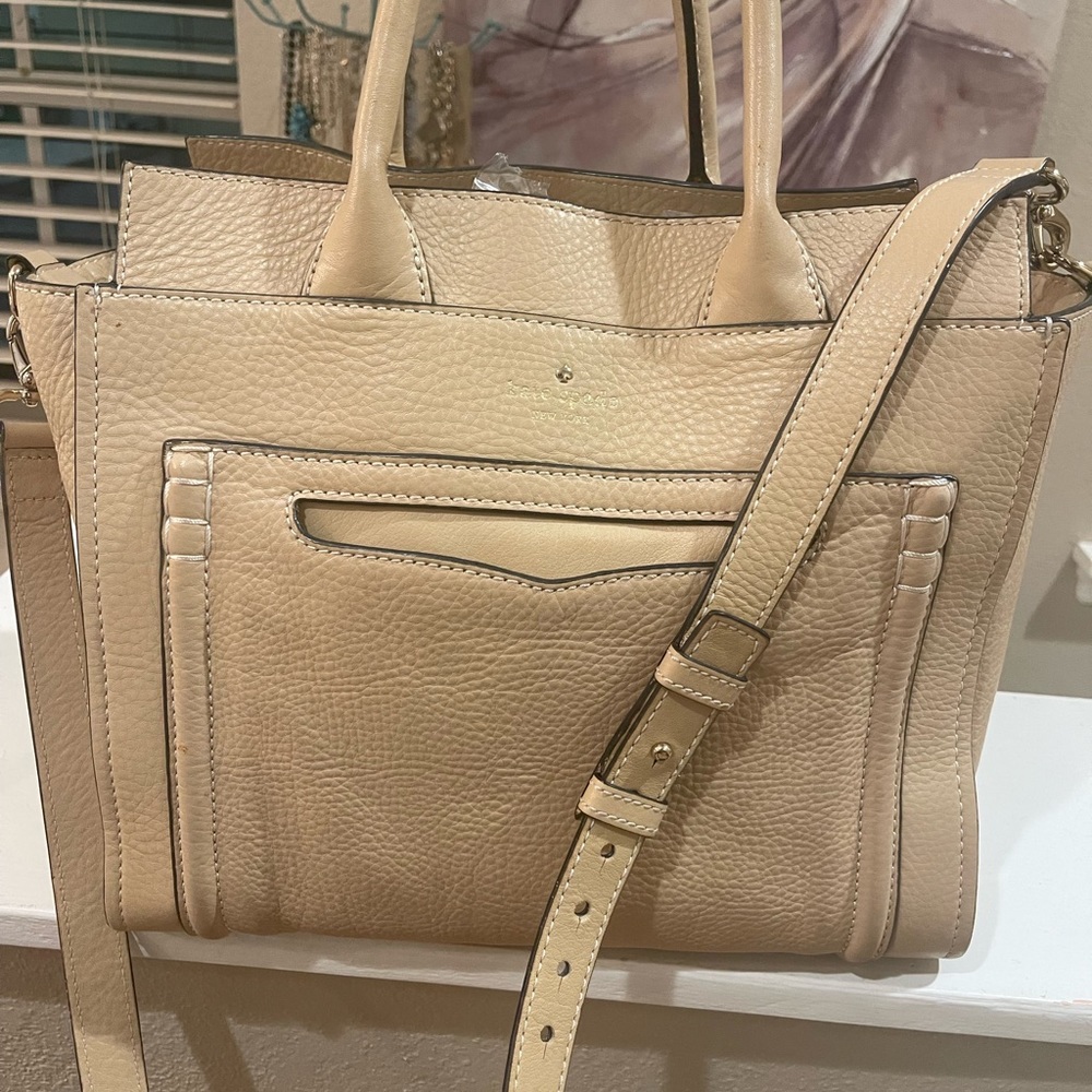 Kate Space Claremont Satchel handbag w dustbag - Picture 3 of 5